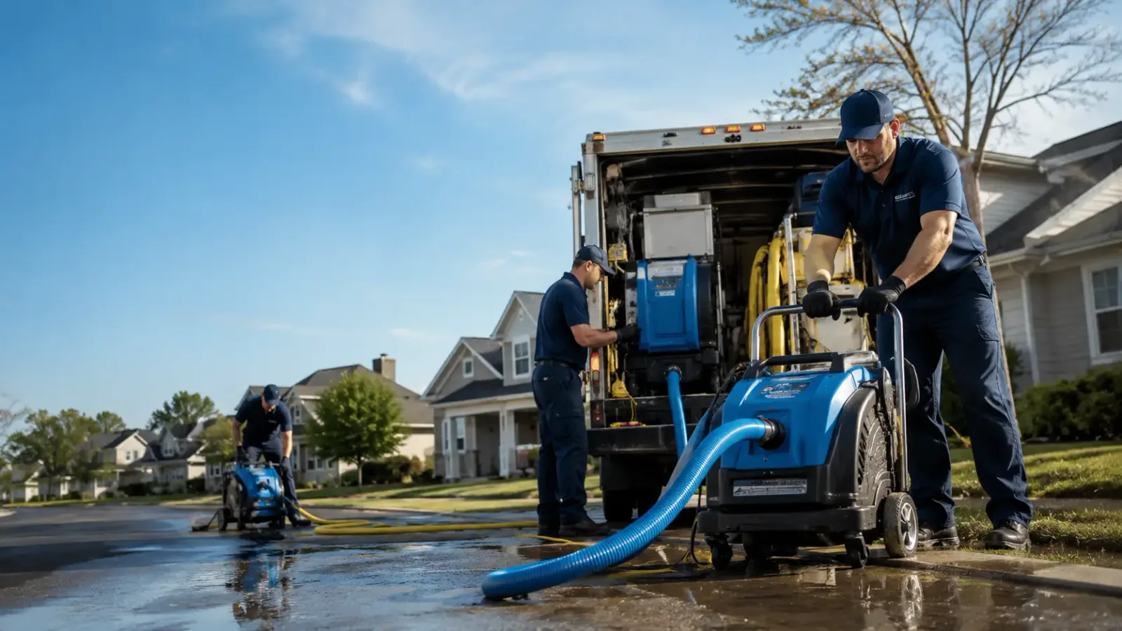 Flood Damage Cleanup in Louise, TX